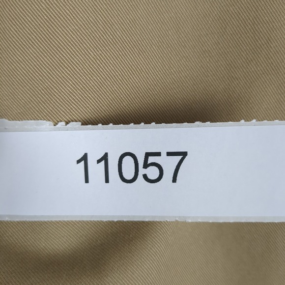 LL Bean Mens 42x32 Comfort Waist Double Pleated Chino Pants Khaki Tan - Picture 14 of 14